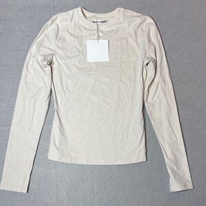 Women's Three Putt Form Long Sleeve Top in Ivory